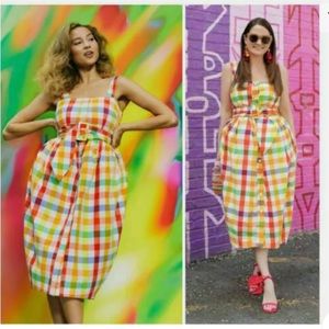 Christopher John Rogers for Target Women's Wide Strap Sun Dress Size 16W/18W